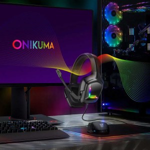 هدست گیمینگ با سیم اونیکوما مدل K20 RGB